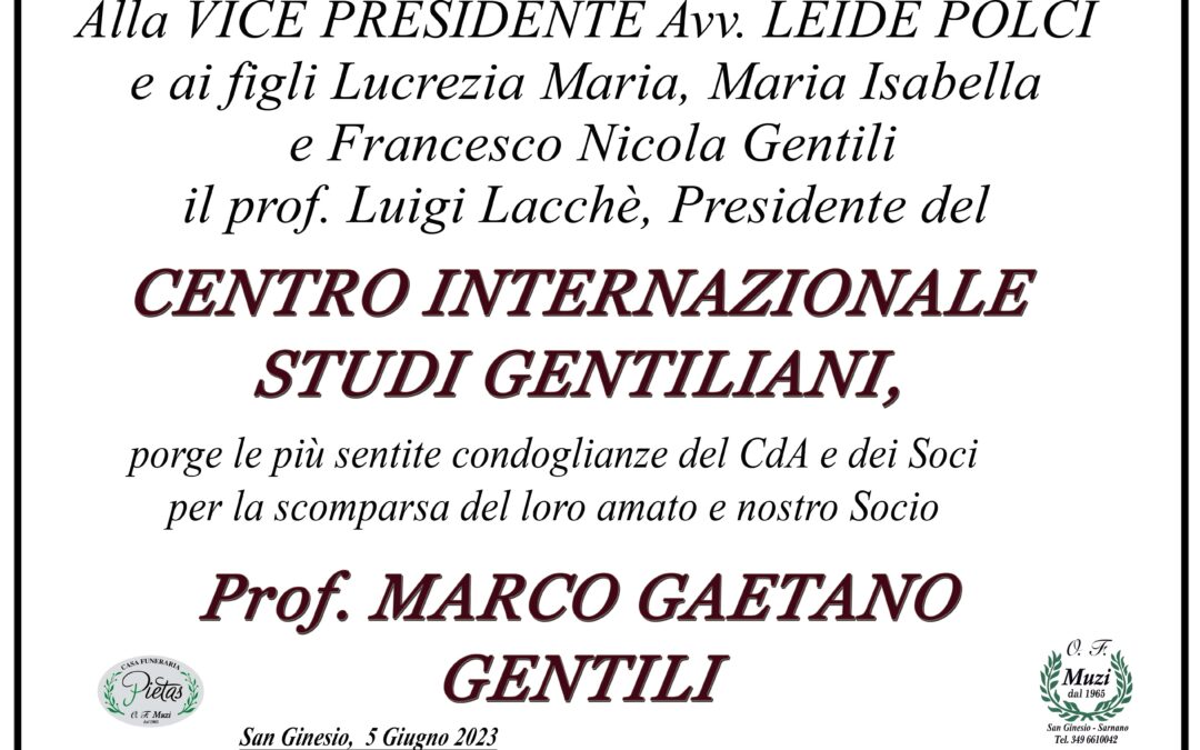 Centro Internazionale Studi Gentiliani