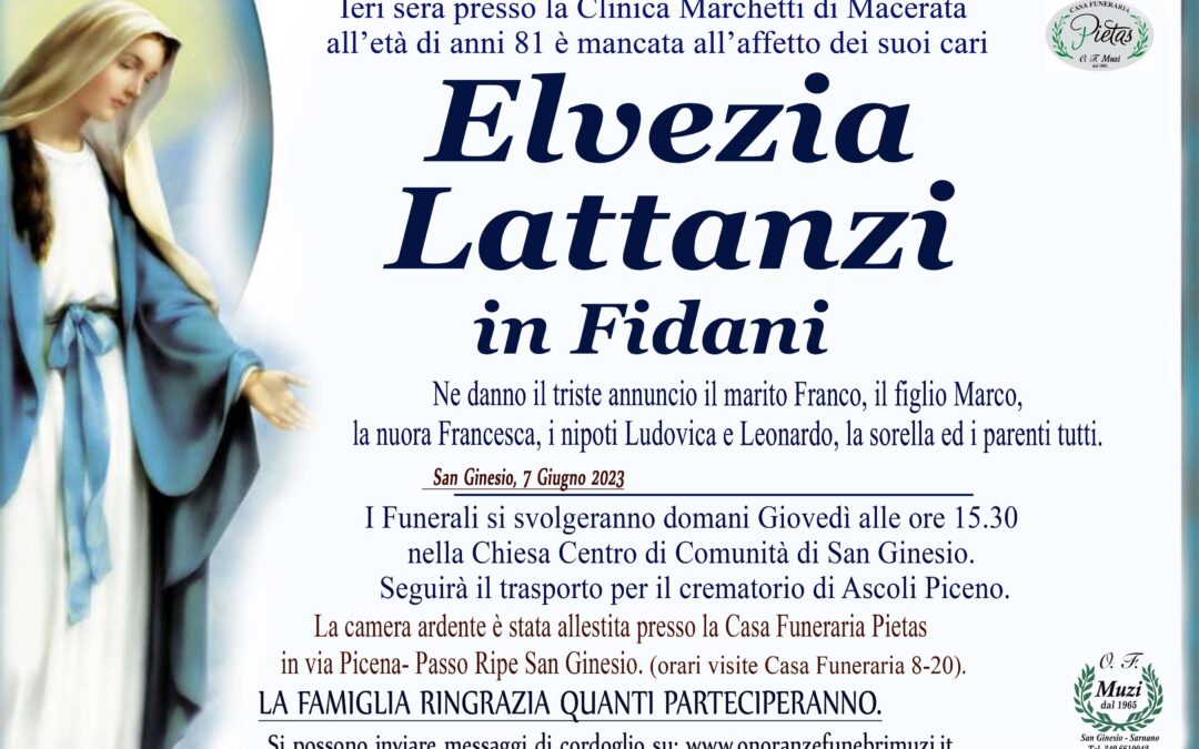 Lattanzi Elvezia in Fidani